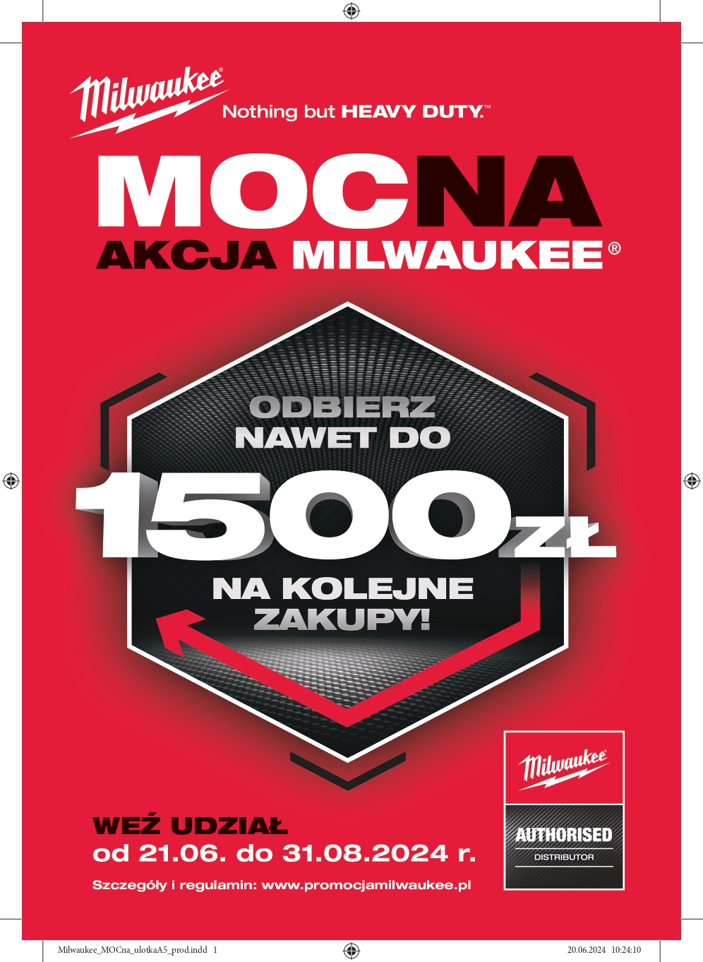 MOCNA AKCJA MILWAUKEE