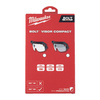Okulary ochronne do kasków Bolt 200 przyciemniane Milwaukee 4932479947