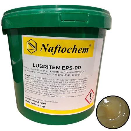 Smar do przekładni Lubriten EPS-00 w wiaderku 4,5 kg Naftochem