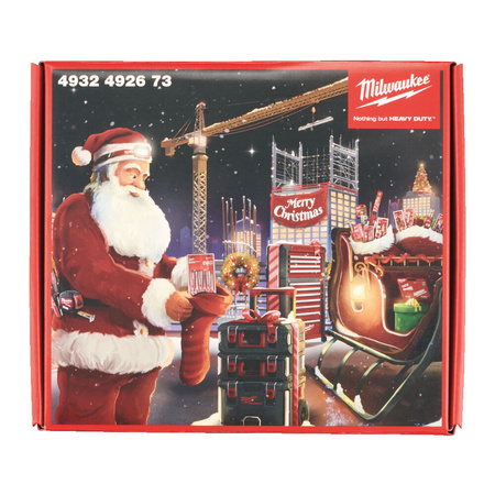 Zestaw świąteczny kalendarz adwentowy prezent z narzędziami 5 el Milwaukee