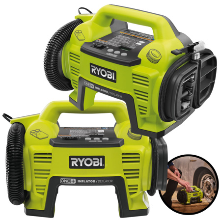 Kompresor do pompowania Ryobi akumulatorowy 18V R18I-0 5133001834