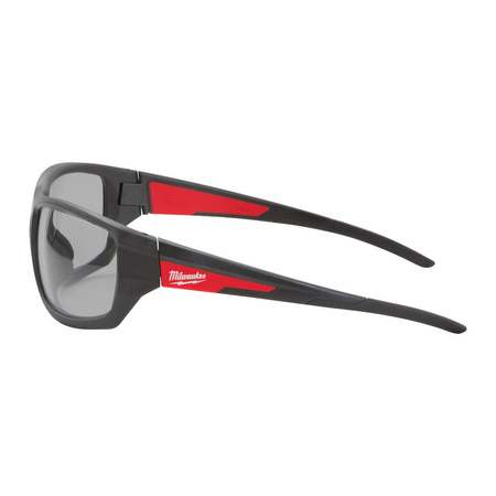 Okulary ochronne odporne na zarysowania Premium szare szkła Milwaukee 4932478908
