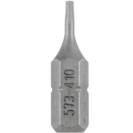 Bit do wkrętarki Kennedy z otworem TORX TX10 25 mm 1/4" KEN5734140K