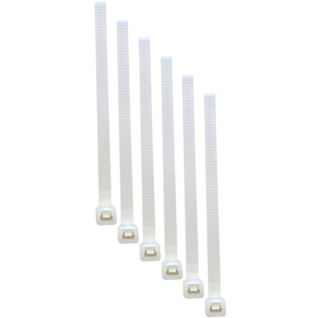 Opaski zaciskowe kablowe trytki 2,5 x 100 mm 100 szt. białe Conotech NS-60