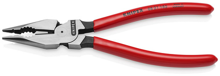 Kombinerki szczypce uniwersalne  Knipex ostre szczęki 185 mm0821185