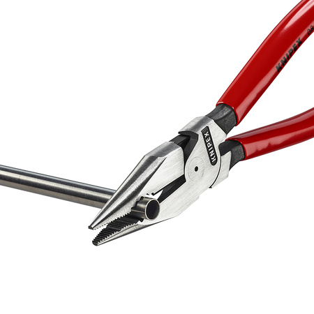 Kombinerki szczypce uniwersalne  Knipex ostre szczęki 185 mm0821185