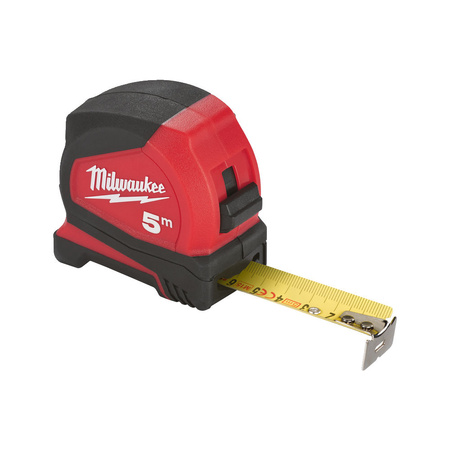 Miara zwijana miarka taśma miernicza Milwaukee  Pro Compact 5 m 4932459593