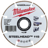 Tarcza tnąca diamentowa do metalu 115 mm Milwaukee Speedcross Steelhead 4932492014