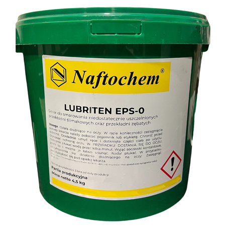 Smar do przekładni Lubriten  EPS-0 w wiaderku 4,5 kg Naftochem