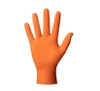 Rękawice nitrylowe pomarańczowe S 50 szt. Gogrip orange Mercator. 