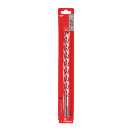 Wiertło udarowe do betonu cegły 12 mm Milwaukee 4932471189