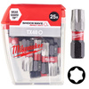 Bity udarowe Milwaukee Torx TX40 25 mm Shockwave 25 szt. 4932430889