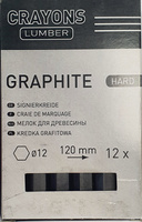 Kredki grafitowe lubryka 12 szt. Crayons Lumber