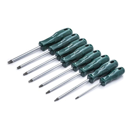 Wkrętaki śrubokręty Sata zestaw komplet TORX 8 szt. ST09305SJ