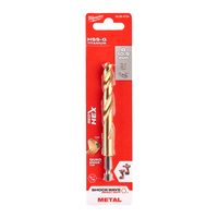 Wiertło do metalu 10,5 mm HSS-G TiN Red HEX Milwaukee 48894724