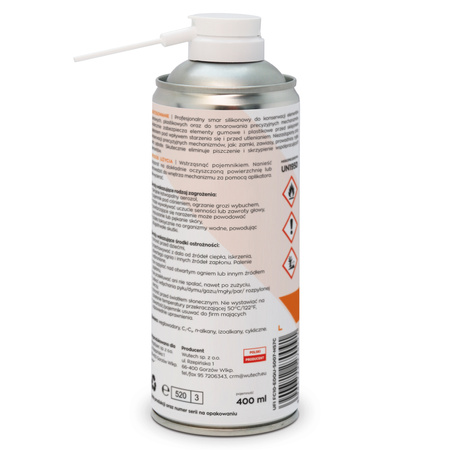 Smar silikonowy w sprayu 400ml Megaspec