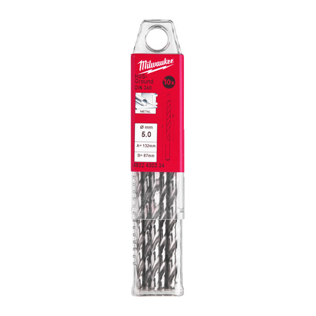 Wiertło do metalu długie 5 x 132 mm 1szt Milwaukee