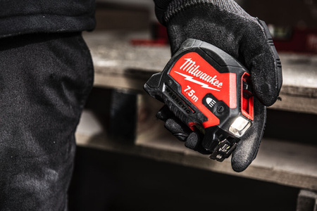 Miara zwijana LED   Milwaukee 7,5m  miarka magnetyczna 4932492469