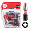 Bity udarowe Milwaukee PH2 x 25 mm Shockwave 25 szt. 4932430853