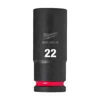 Nasadka udarowa długa 1/2" 22 mm Milwaukee 4932480340