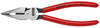 Kombinerki szczypce uniwersalne  Knipex ostre szczęki 185 mm0821185