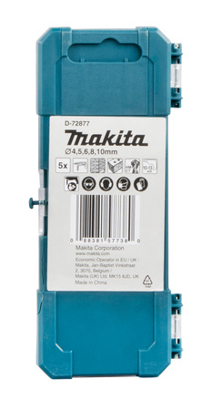 Zestaw wierteł do betonu cegły 5 szt. Makita D-72877