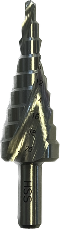 Wiertło stożkowe stopniowe do metalu 4 - 20 mm HSS standard Festa 178584