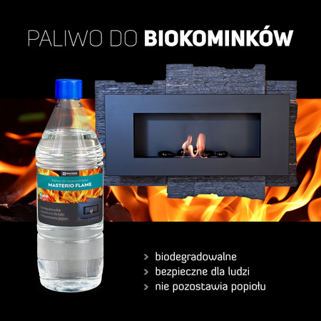 Biopaliwo do biokominków Flame 12l (12 x op.1l) Masterio
