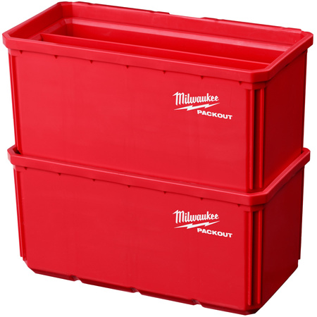 Pojemnik organizer Milwaukee Packout 10 x 20 cm 2 szt.  4932480699