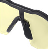 Okulary ochronne odporne na zarysowania żółte szkła Milwaukee 4932478927
