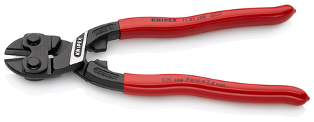 Szczypce tnące przegubowe 200 mm Knipex CoBolt kompaktowe do drutu 7101200