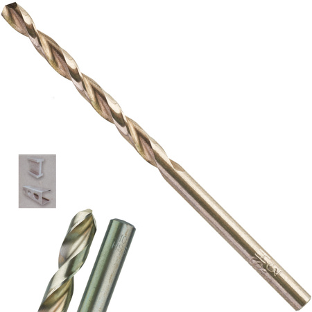 Wiertło do metalu HSS-G Thunderweb 3,5 x 70 mm Milwaukee 4932352351