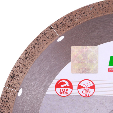 Tarcza diamentowa do cięcia gresu 200 mm Distar Hard Ceramics 11120349015