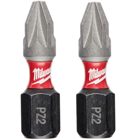 Bity udarowe Shockwave Impact Duty PZ2 25 mm 2 szt. Milwaukee 4932430863