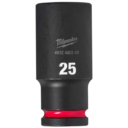 Nasadka udarowa Milwaukee długa 1/2" 25 mm Shockwave Impact Duty 4932480343