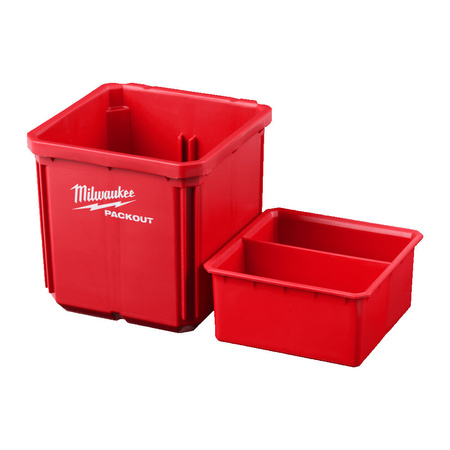 Pojemnik organizer Milwaukee Packout 10 x 10 cm 2 szt.  4932480698