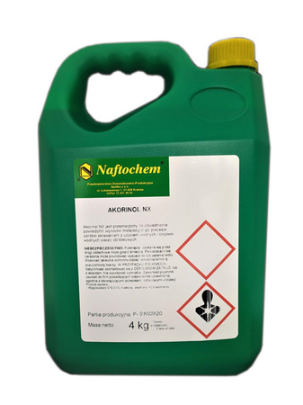 Olej do czyszczenia konserwacji broni 4kg Naftochem Akorinol NX
