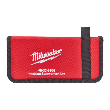 Zestaw śrubokrętów Milwaukee komplet wkrętaków precyzyjnych 6 szt. 4932471869