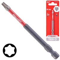 Bit udarowy Torx TX25 90 mm Shockwave Impact Duty Milwaukee 4932430883