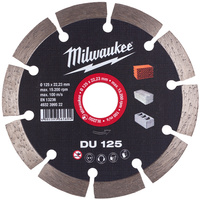 Tarcza diamentowa Milwaukee DU 125 mm 4932399522