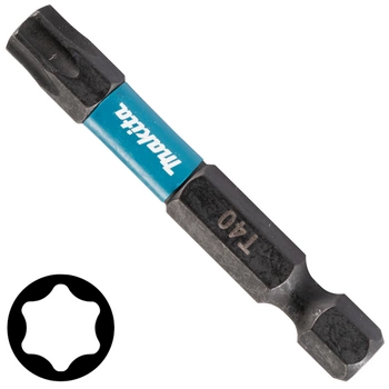 Bit udarowy do wkrętarki końcówka Torx T40 50 mm 1 szt. Makita E-12681-1