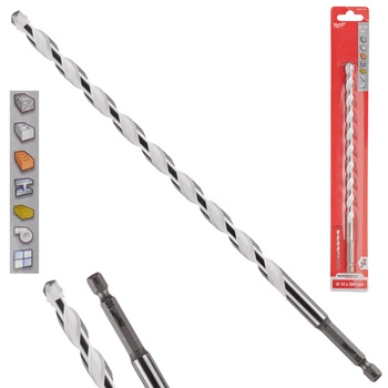 Wiertło udarowe uniwersalne do metalu drewna betonu 10 x 260 mm Milwaukee 4932471108