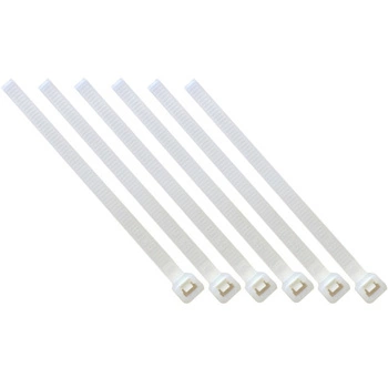 Opaski zaciskowe kablowe trytki 3,5 x 150 mm 100 szt. białe Conotech NS-62