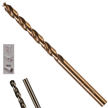 Wiertło kobaltowe do stali nierdzewnej 4,2 mm HSS-G Co Milwaukee 4932363260