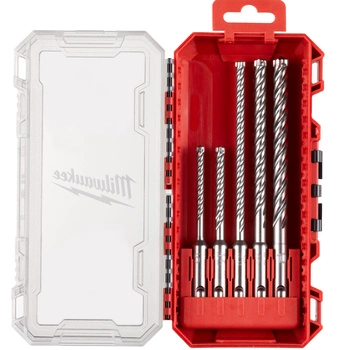 Zestaw komplet wierteł do betonu, cegły SDS+ MX4 fi. 5-10 mm 5 szt. Milwaukee 4932498297