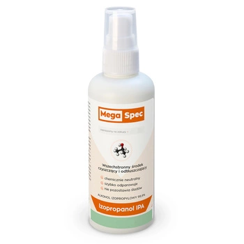 Alkohol izopropylowy Izopropanol IPA 99% spray 100ml Megaspec