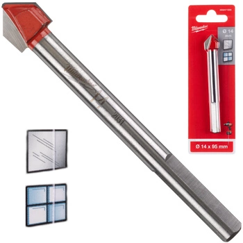 Wiertło do szkła ceramiki płytek 14 mm Milwaukee 4932471858