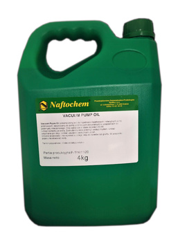 Olej do pomp próżniowych Vacuum Pump Oil kanister 4 kg Naftochem