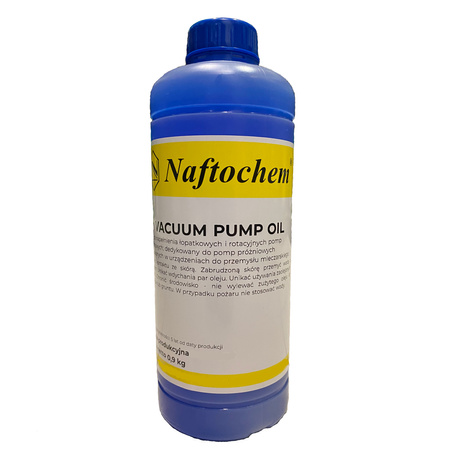 Olej do pomp próżniowych Vacuum Pump Oil butelka 0,9 kg Naftochem